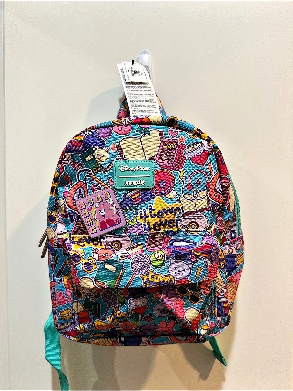 Disney Loungefly backpack Mini Backpack in Blue & Purple NWT